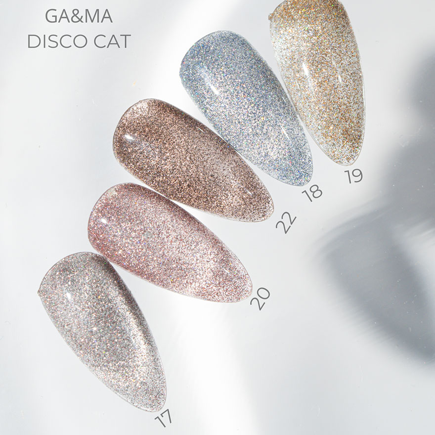 GA&MA Gel Polish Disco Cat 019, 10 ml GA&MA Gel Polish Disco Cat 019, 10 ml