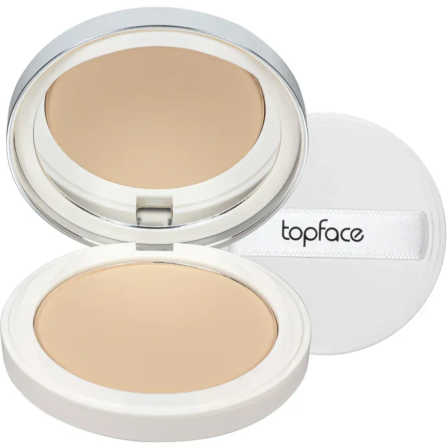 TopFace Пудра компактна "Super Match Foundation"- 04 - Pale Beige, 10 г