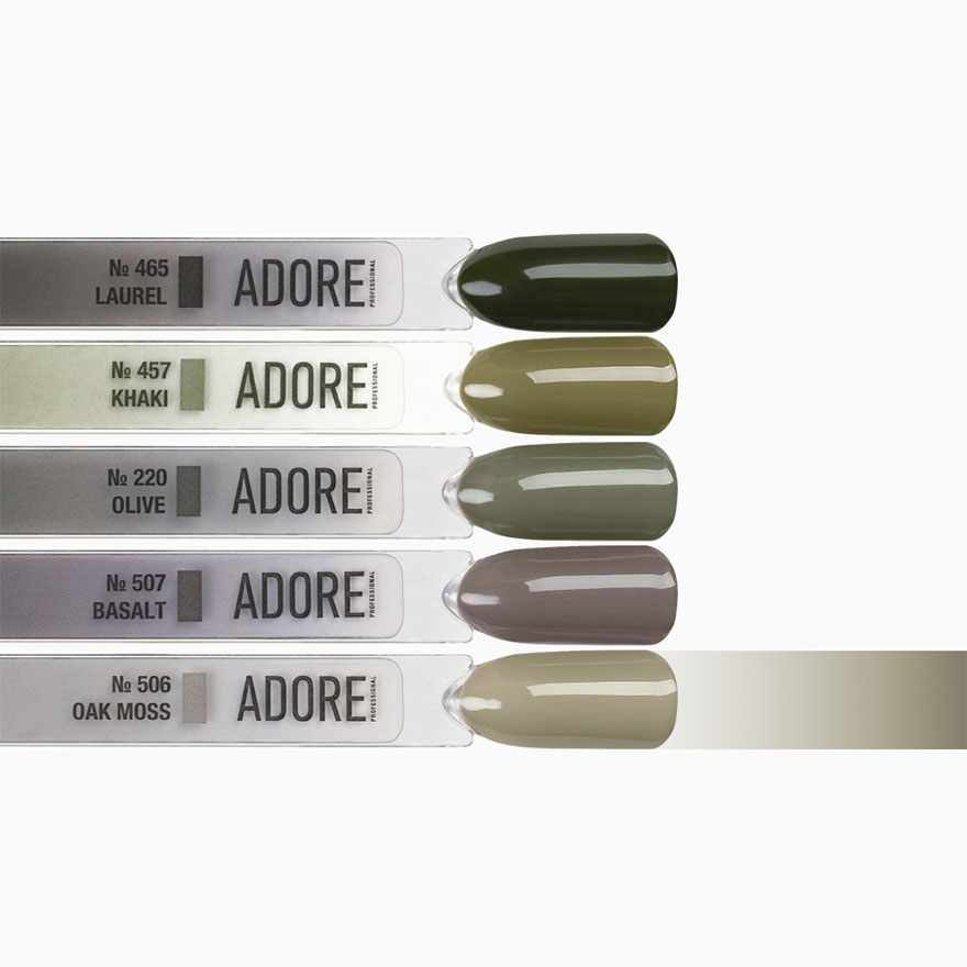 Gel varnish ADORE Professional No. 115 (bright light lime, neon), 7.5 ml