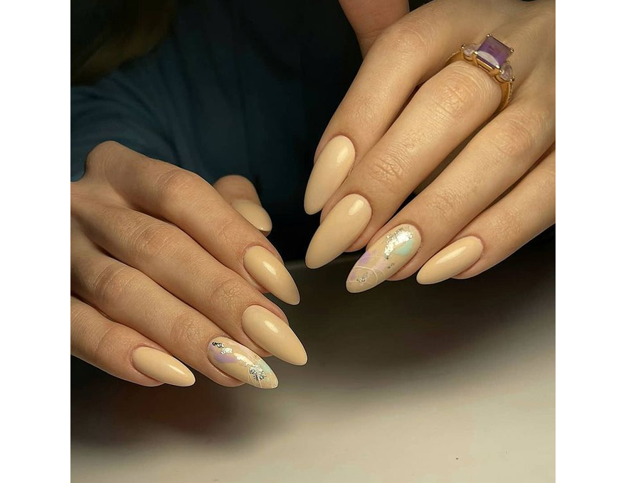 Atica Promisses GPM190 gel-varnish (delicate beige, micro-shine), 7.5 ml