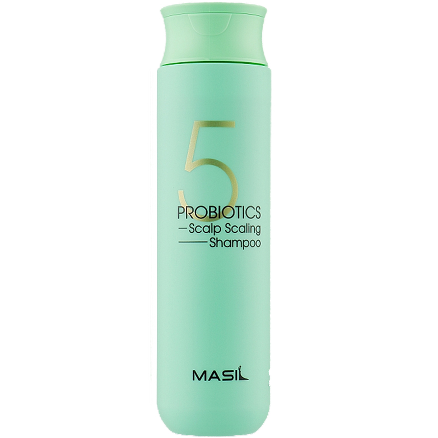 Masil 5 Probiotics Scap Scaling Shampoo - deep cleansing shampoo for hair with probiotics, 300 ml