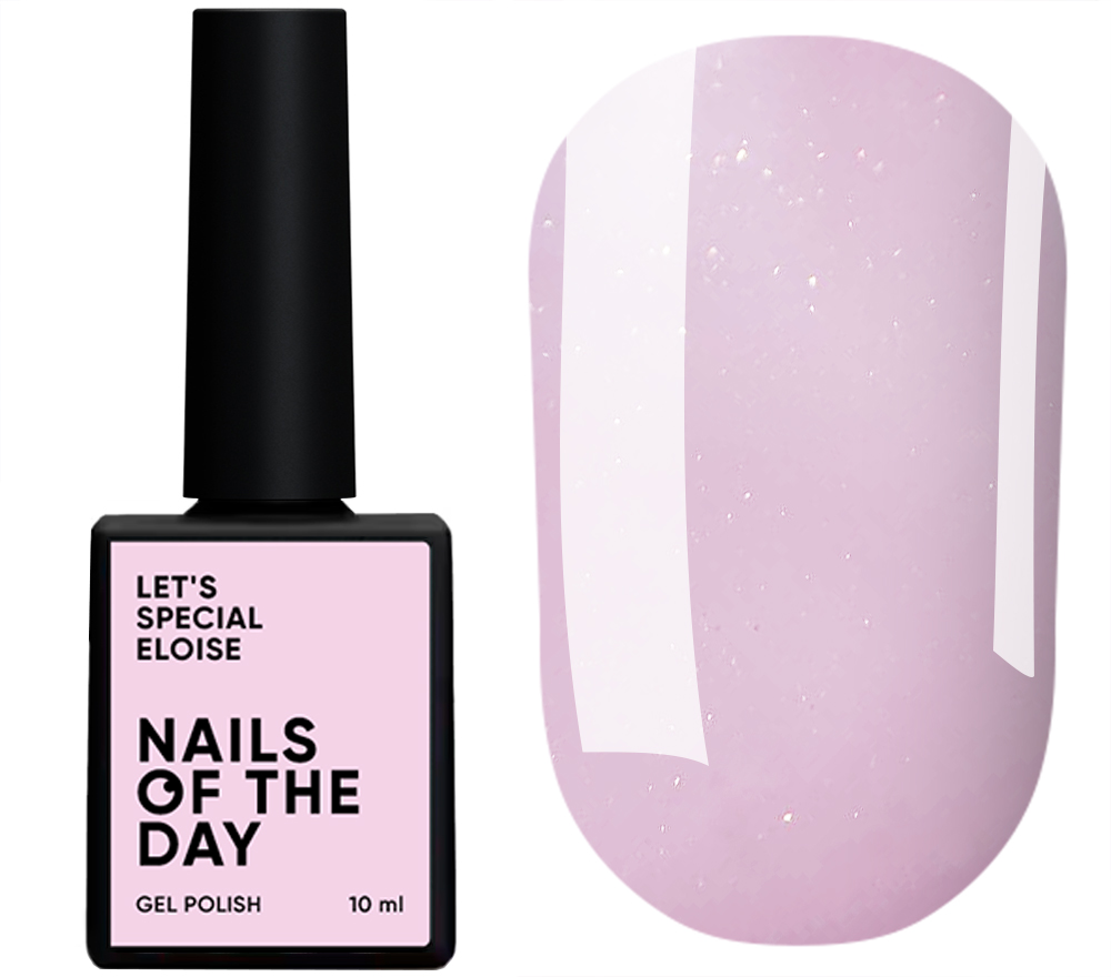 Nails Of The Day Гель-лак Let's special Eloisy (холодний рожевий з дрібним шиммером), 10 мл Nails Of The Day Гель-лак Let's special Eloisy (холодний рожевий з дрібним шиммером), 10 мл