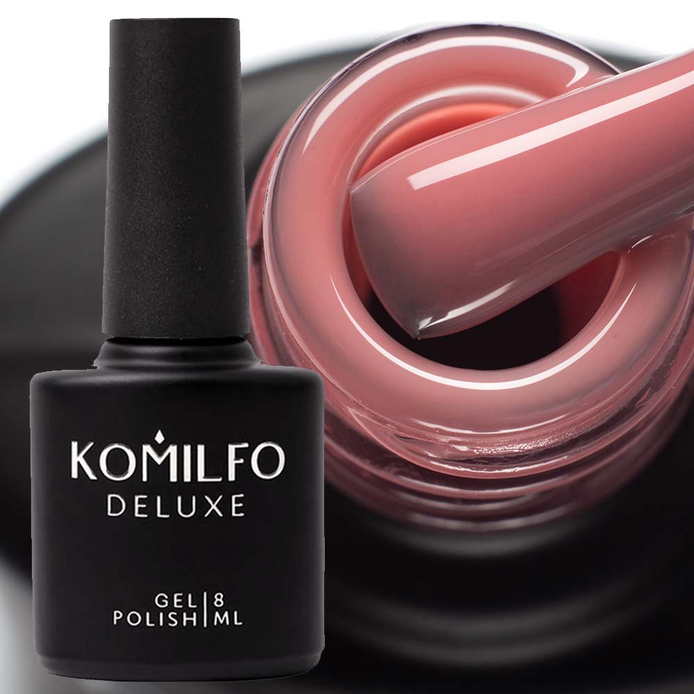 Komilfo Color Base French Френч база 010 (пастельний кораловий), 8 мл