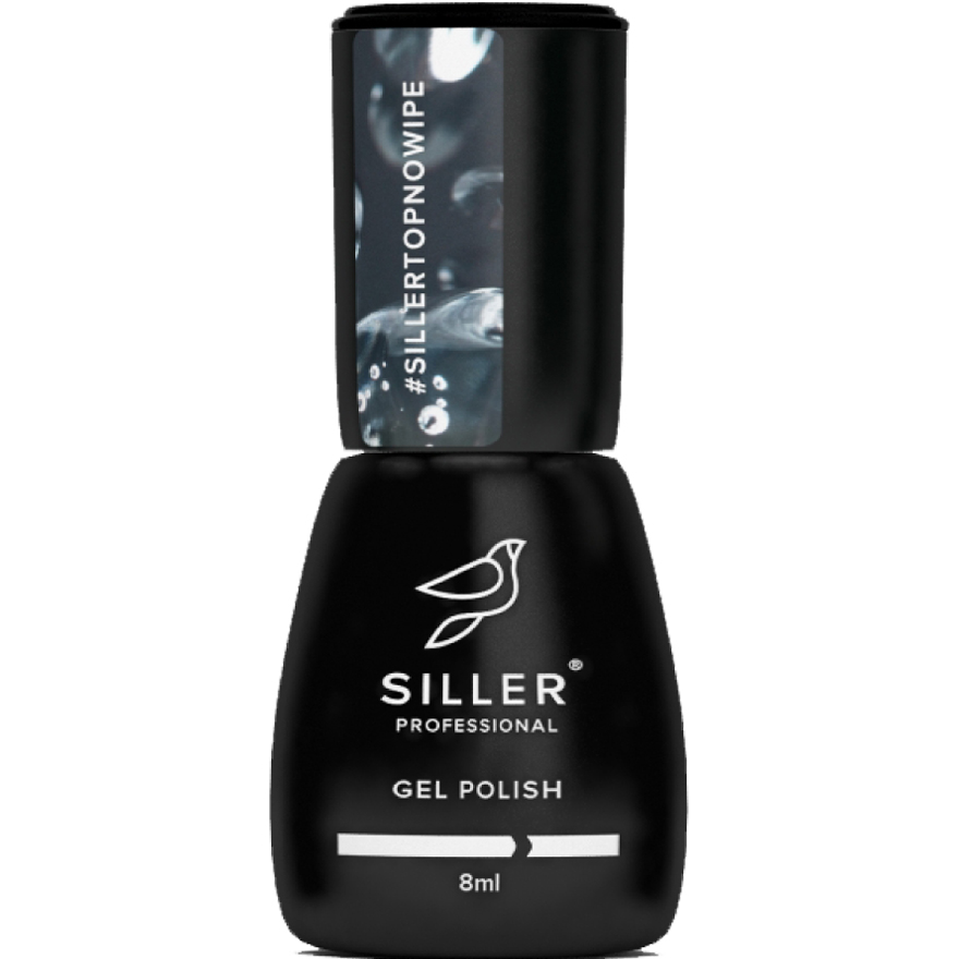 Siller Top for nails without a sticky layer Top No Wipe, 8 ml