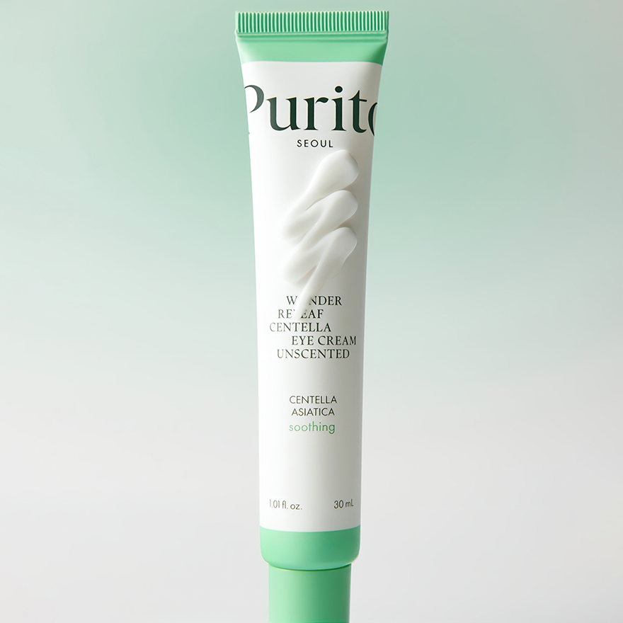 Purito Eye cream with centella and peptides without essential oils Wonder Releaf Centella Eye Cream Unscented, 30 ml