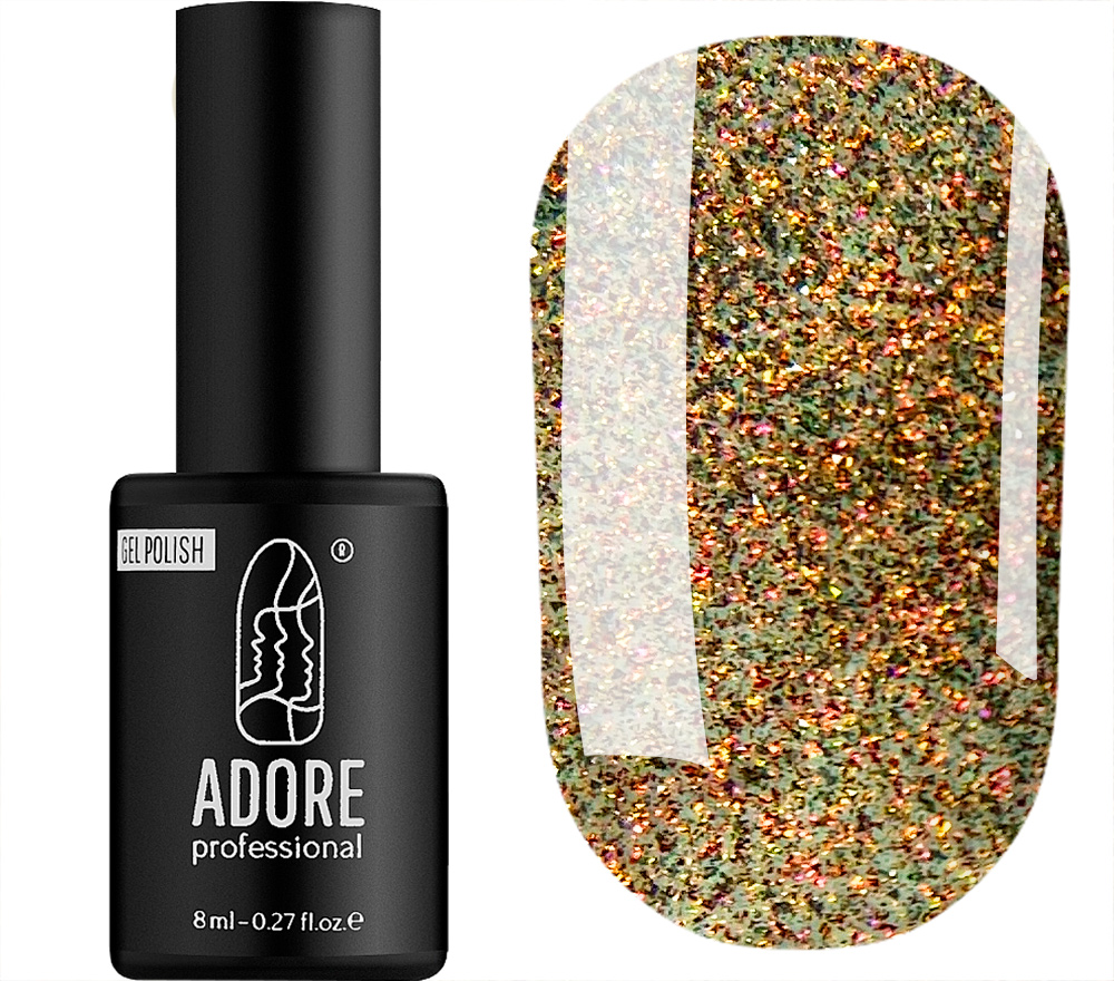 ADORE Professional Gel polish for nails Gel Polish cat's eye Z-04, 8 ml