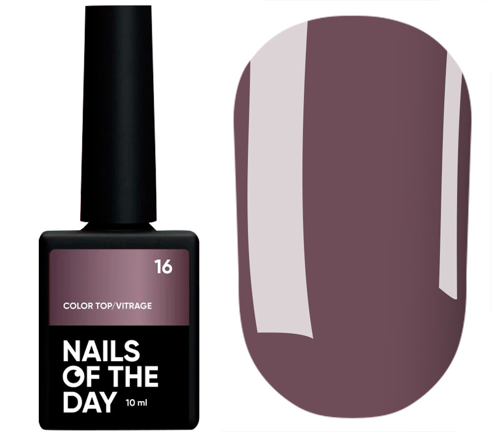 Nails Of The Day Nail top Color top No. 01 (pale pink), 10 ml