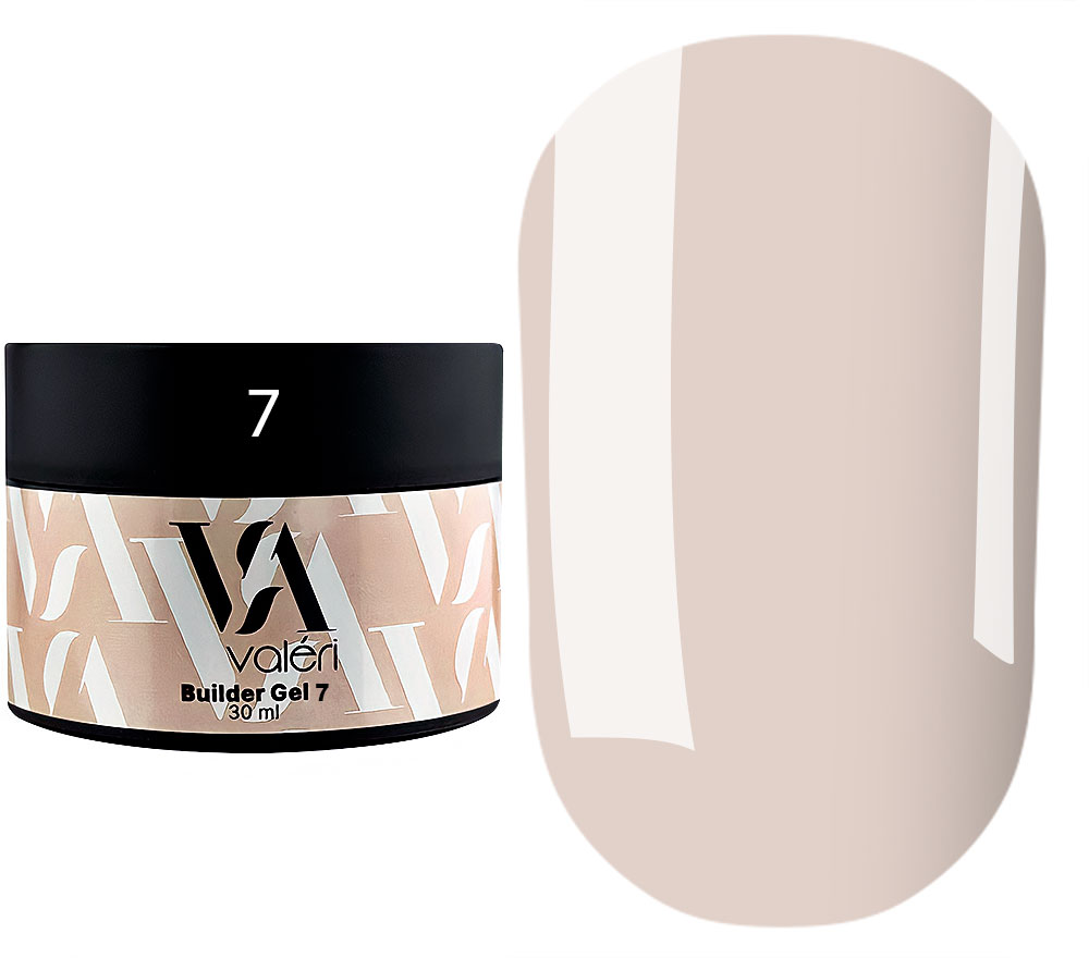 Valeri Nail Gel Builder Gel 01 Nude, 15 ml