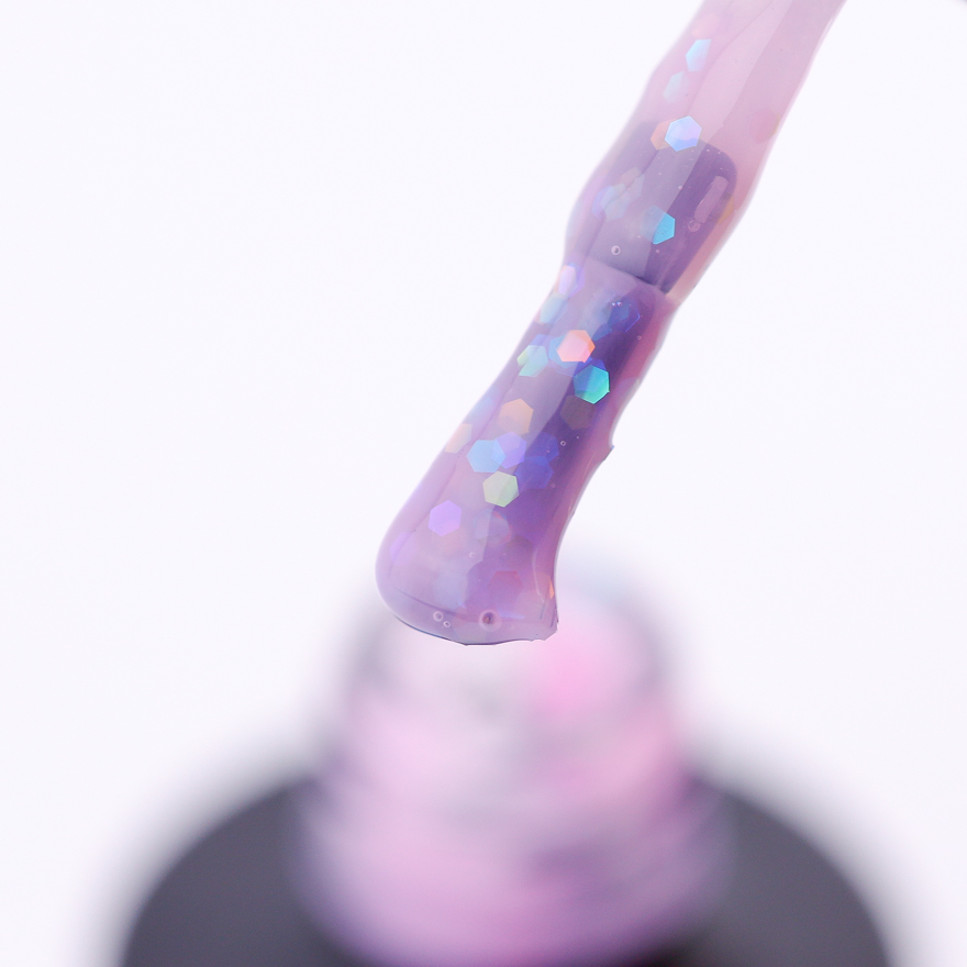 SAGA professional LIGHT BASE 3 (рожевий із шестигранниками), 9 мл SAGA professional LIGHT BASE 3 (рожевий із шестигранниками), 9 мл