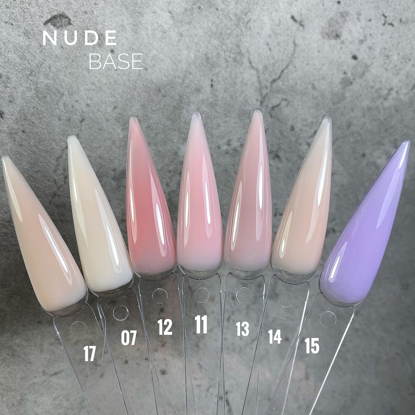 Grade Base for nails Сover base 14 (beige-peach), 15 ml