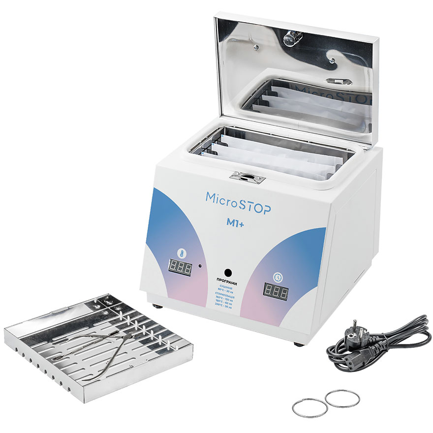 MicroSTOP M1 + RAINBOW Dry heat sterilizer