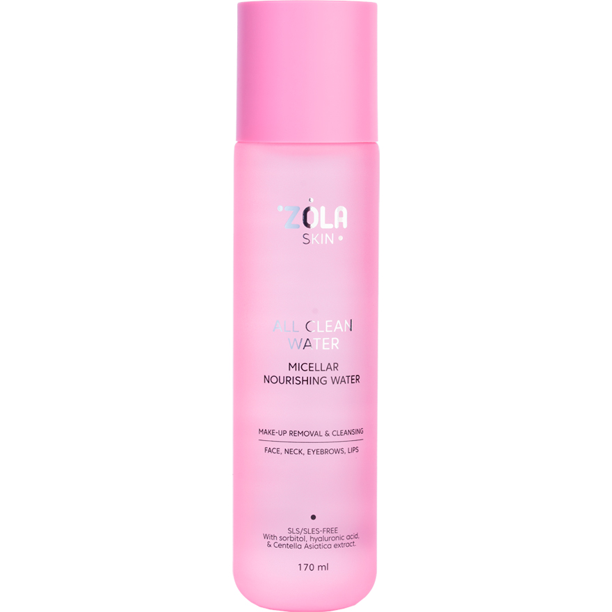 ZOLA Мицеллярная вода ALL CLEAN WATER, 170 мл