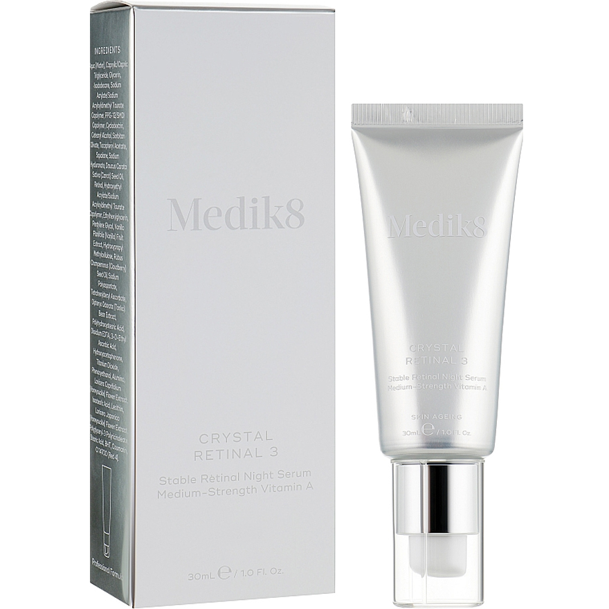 Medik8 Night cream serum with retinal 0.03% Crystal Retinal 3, 30 ml