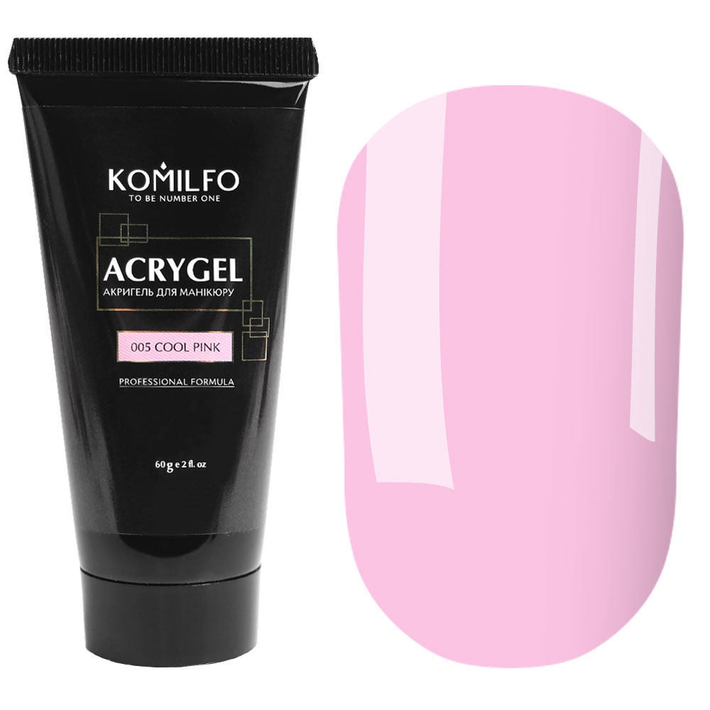 Komilfo AcryGel 005 Cool Pink, 60 мл