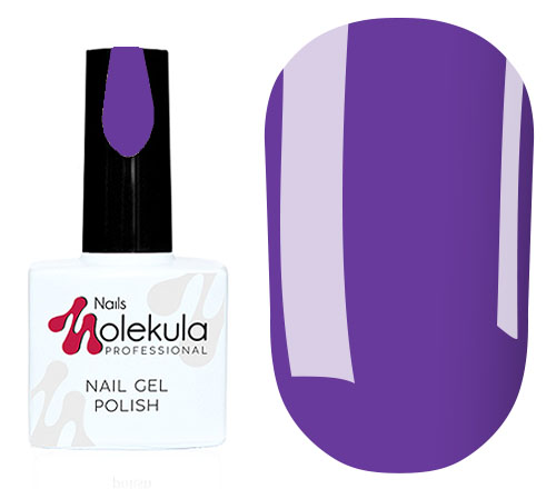 Гель-лак Molekula №105 (фиолетовый, эмаль),11 мл Гель-лак Molekula №105 (фиолетовый, эмаль),11 мл