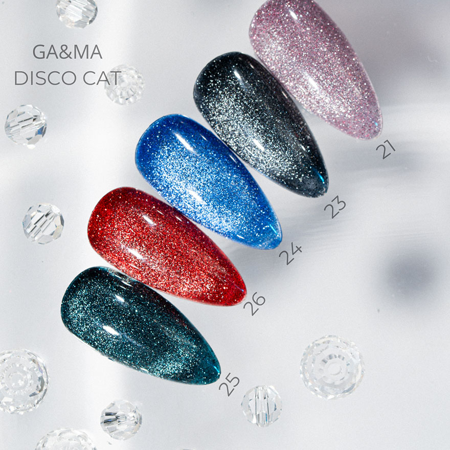 GA&MA Gel Polish Disco Cat 024, 10 ml