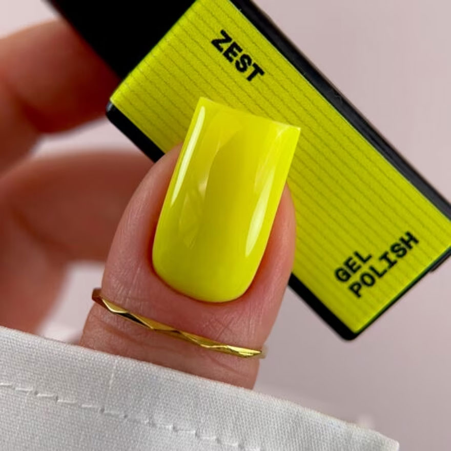 BIBLIOTEKA Гель-лак № 69 Zest - Неоновий жовтий, 10 мл