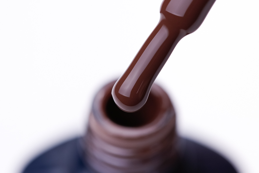 NUB 132 Beauty Mud gel varnish (chocolate, enamel), 8 ml