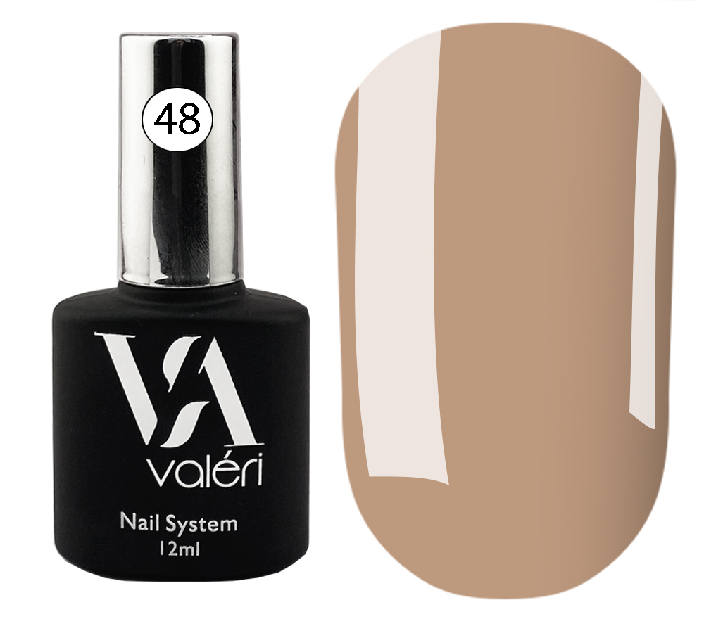 Valeri База для ногтей Color Base 048 (какао), 12 мл Valeri База для ногтей Color Base 048 (какао), 12 мл