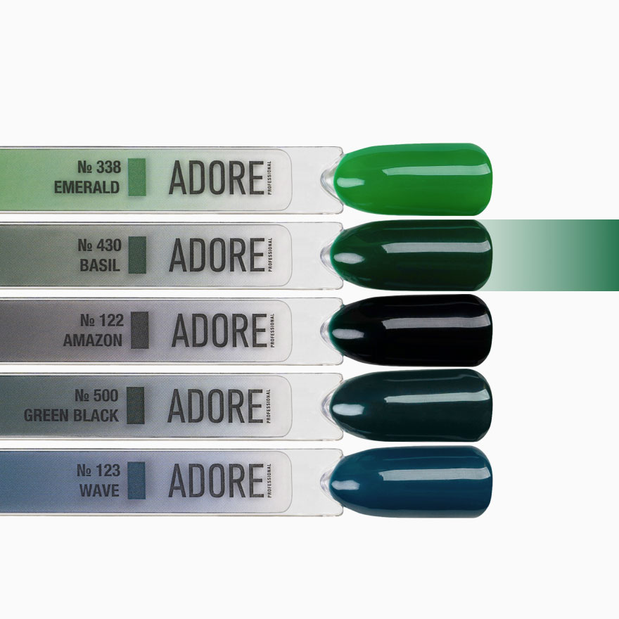 Gel varnish ADORE Professional No. 115 (bright light lime, neon), 7.5 ml