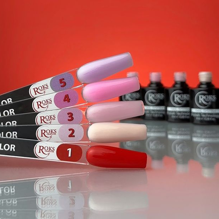 Roks Top for nails Top color No. 5, 8 ml