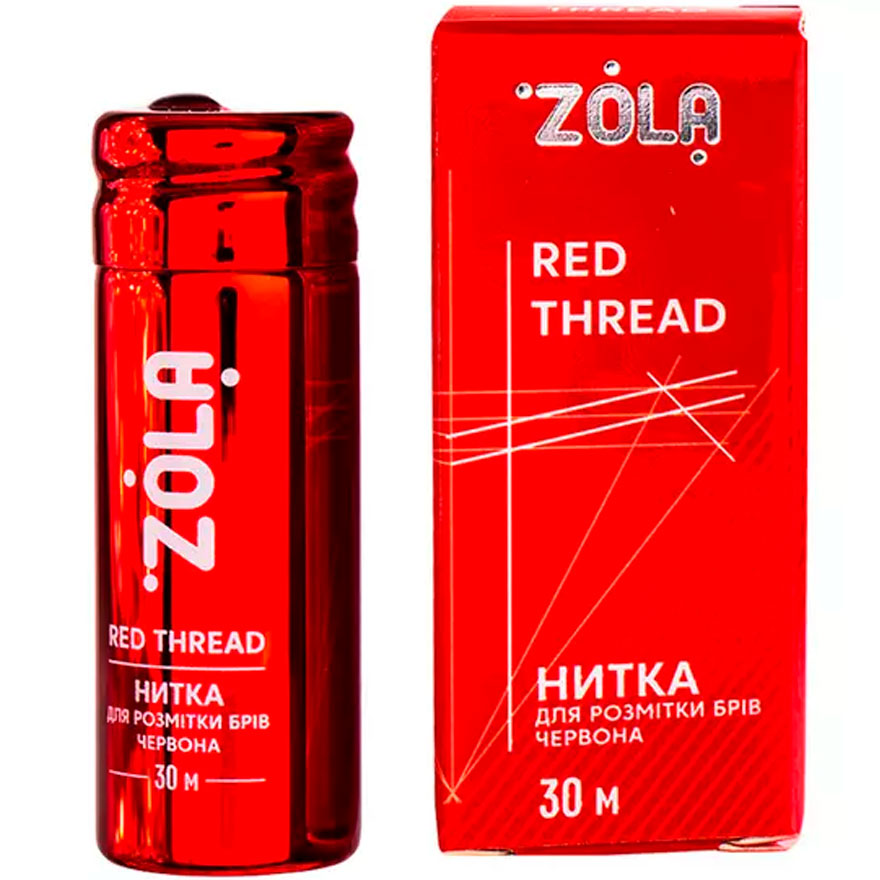 ZOLA Marking thread - red, 30 m