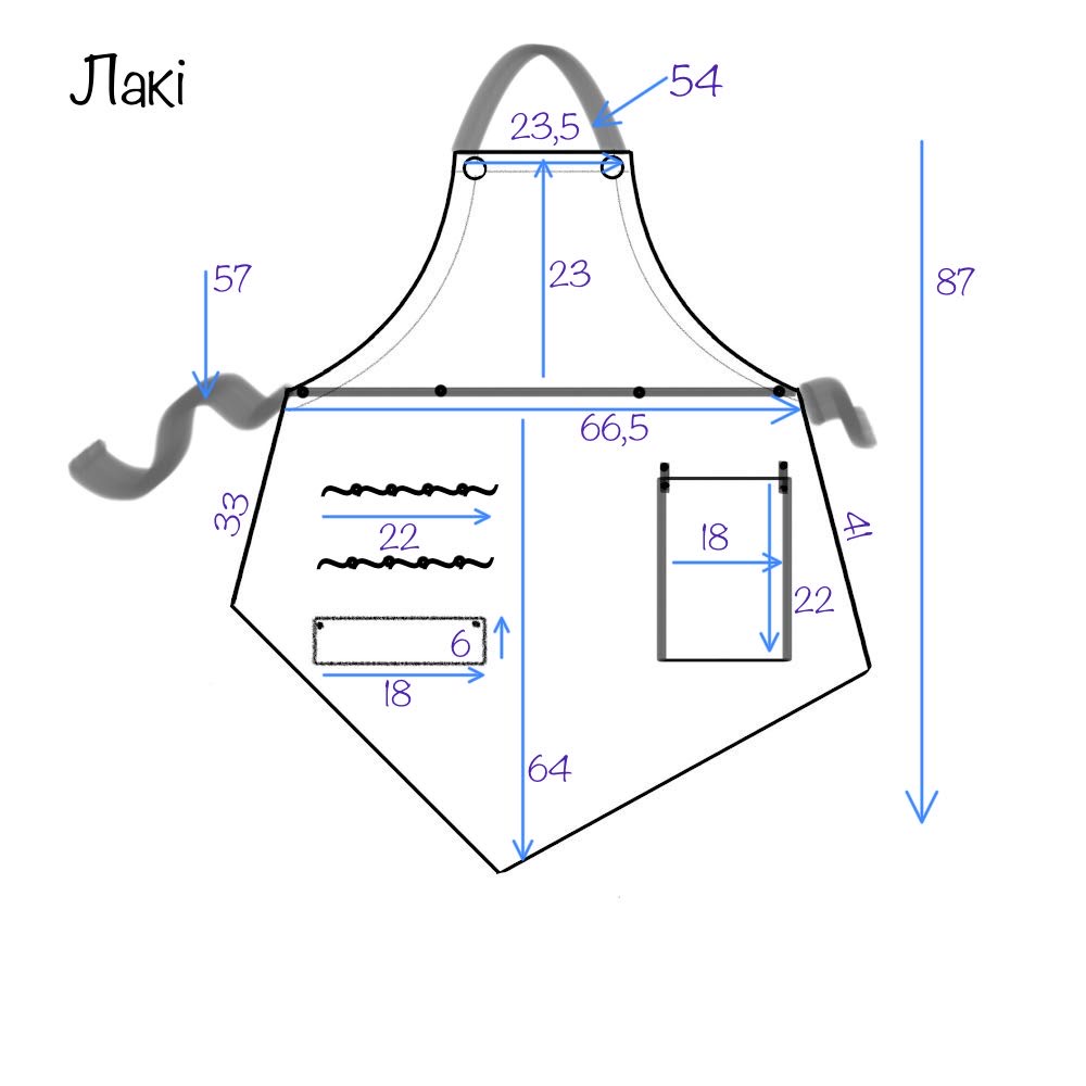 FartukMaster Apron "Lucky"