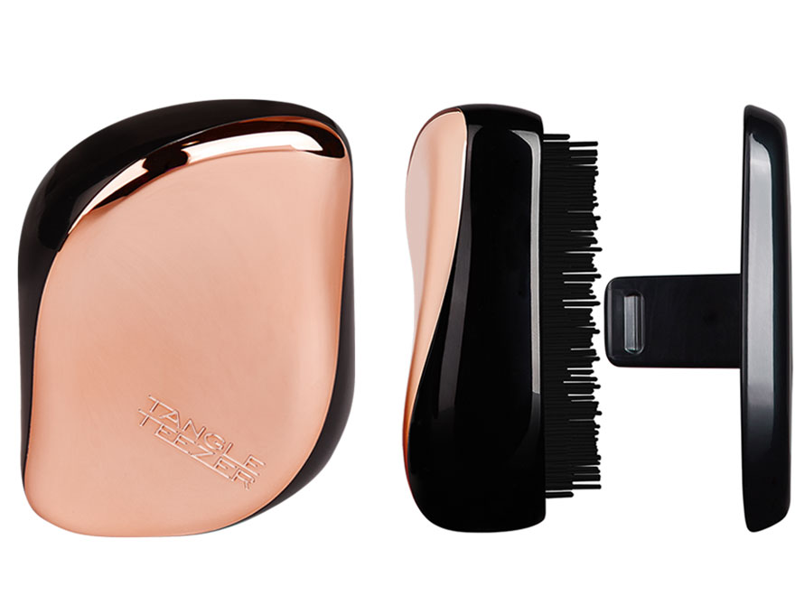 Tangle Teezer Hairbrush Compact Styler Gold Black