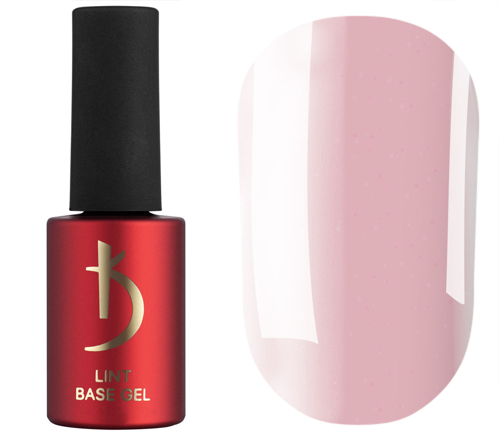 Kodi Professional Lint Base Gel - Cold Rose (блідо-рожевий з мілким шимером), 7 мл