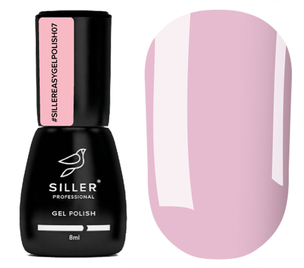 Siller One-step gel polish for nails One-step gel polish EASY #07, 8 ml