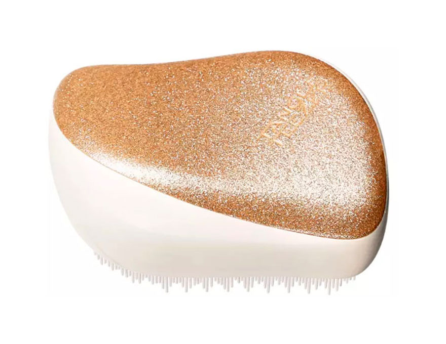 Tangle Teezer Hairbrush Compact Styler Glitter Gold Tangle Teezer Hairbrush Compact Styler Glitter Gold