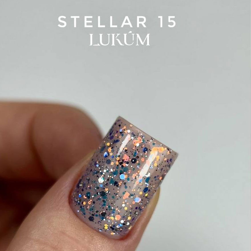 Lukum Гель-лак для ногтей Stellar 15, 10 мл