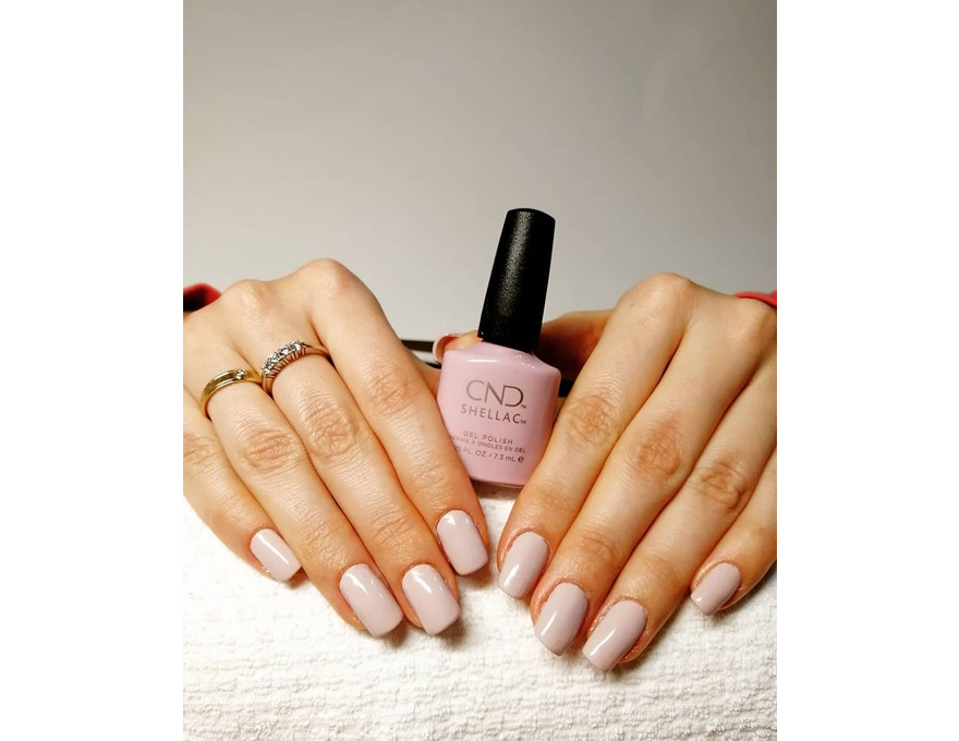 CND Гель-лак для нігтів Shellac №268 Unlocked (холодний рожево-ліловий, емаль), 7,3 мл