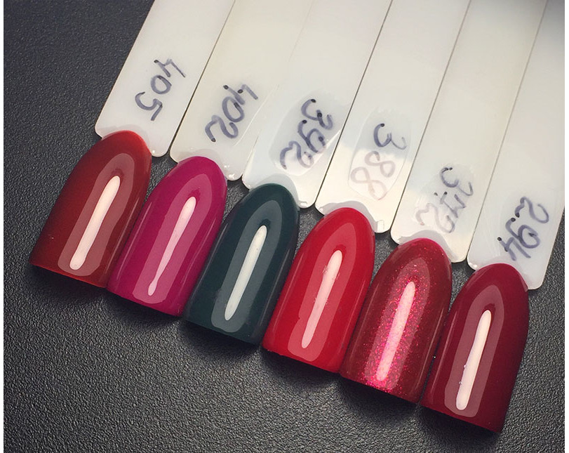 FOX gel varnish No. 392 (muted gray-green, enamel), 7 ml