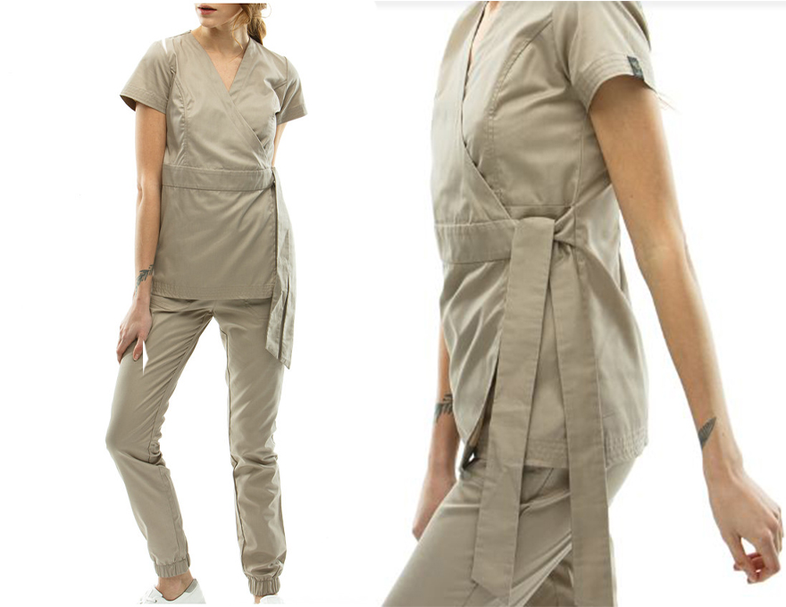 Suit for the manicurist 2889, safari, size 42