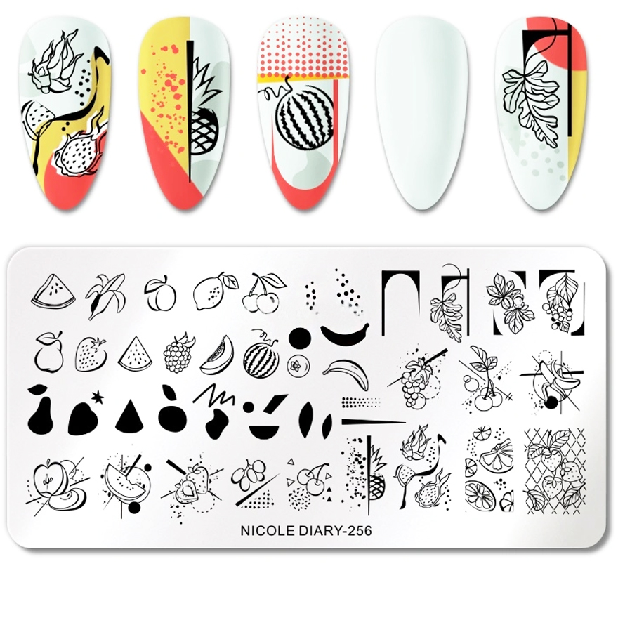 Nicole Diary Stamping Plate 256
