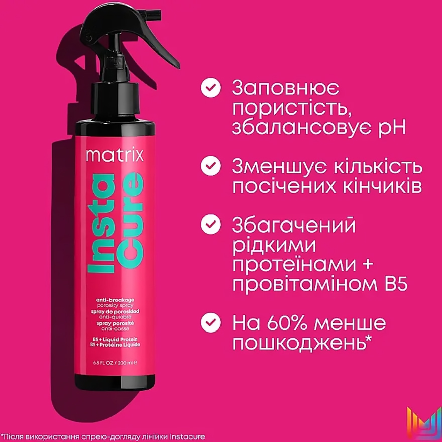 Matrix Insta Cure Total Results - Spray for damaged and porous hair, 190 ml