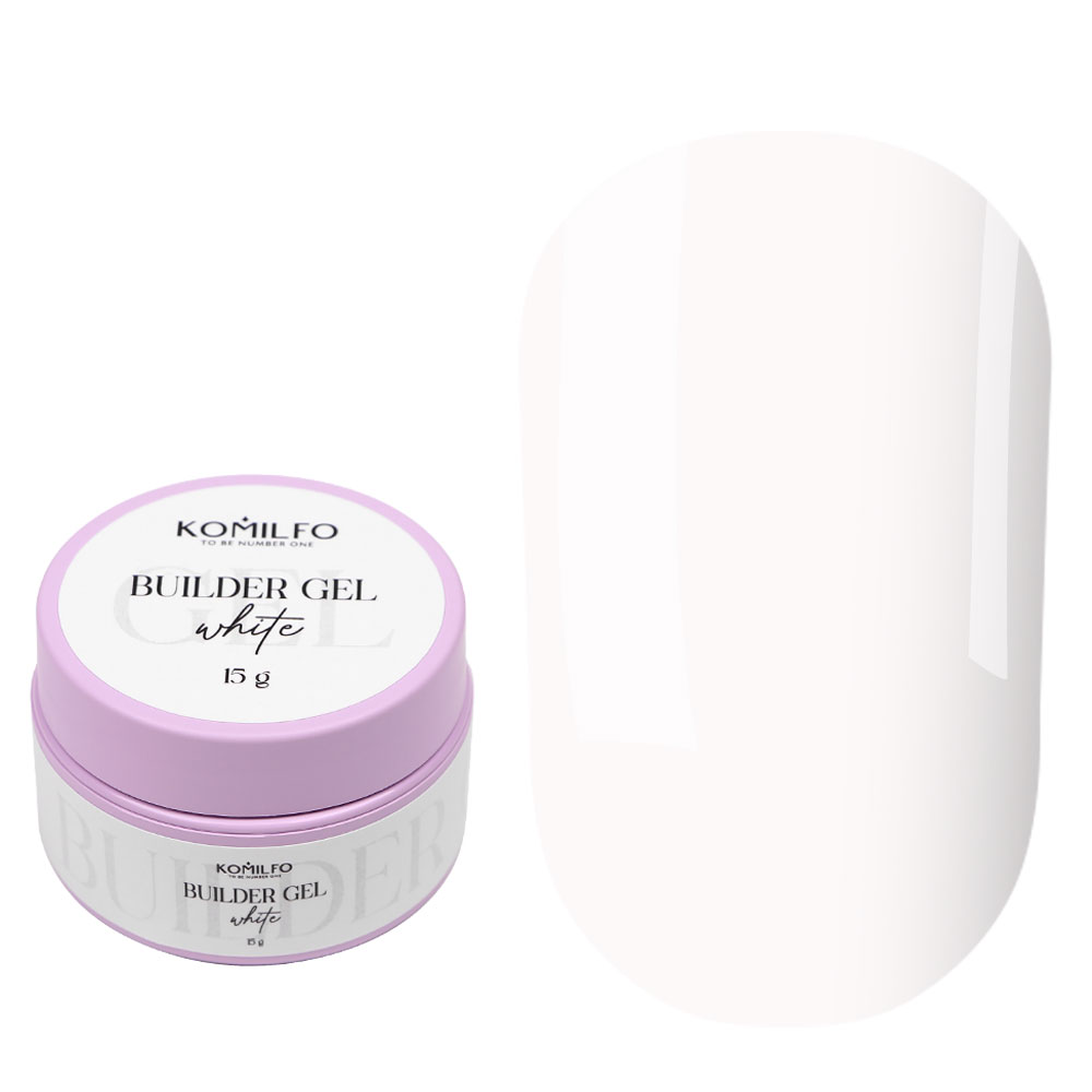 Komilfo Builder Gel White, 15 г