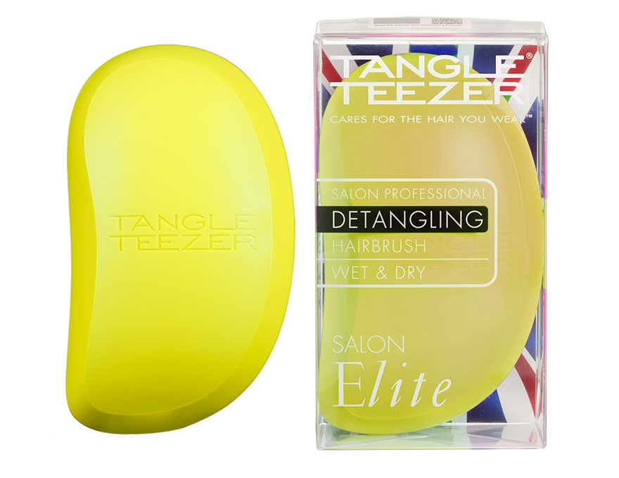 Comb Tangle Teezer Salon Elite Yellow & Green