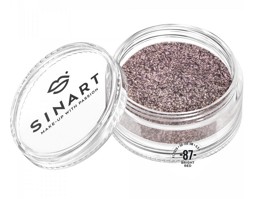 SINART Eyelid Pigment, Bright Red No. 87 (violet-brown), 0.5 g