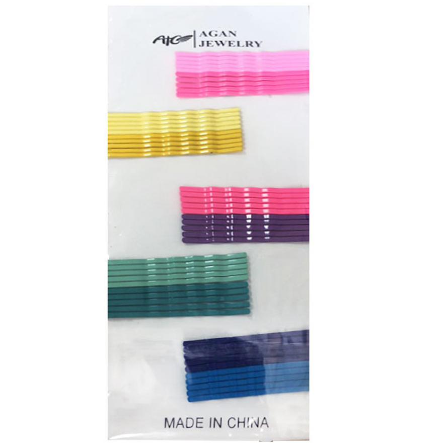 Set of invisibility multicolored wavy M 50pcs (5cm)