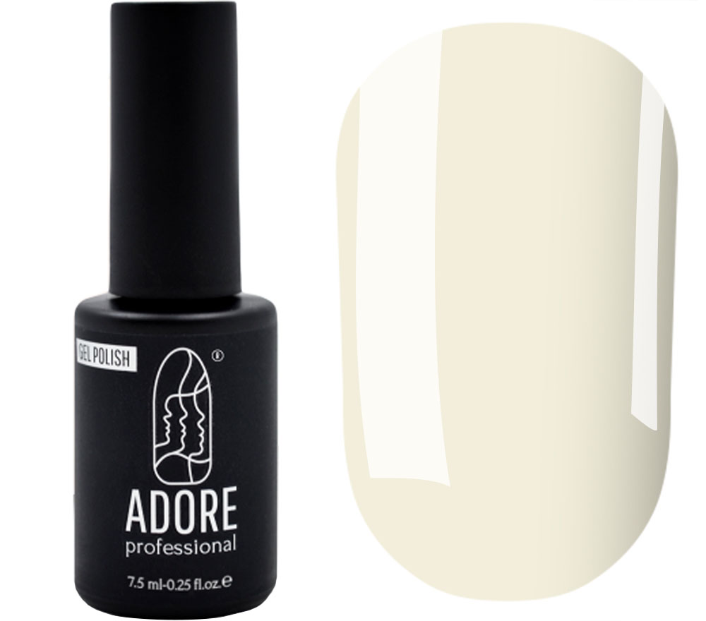 Гель-лак ADORE Professional P-04 (пастельно-молочный, эмаль) 7,5 мл