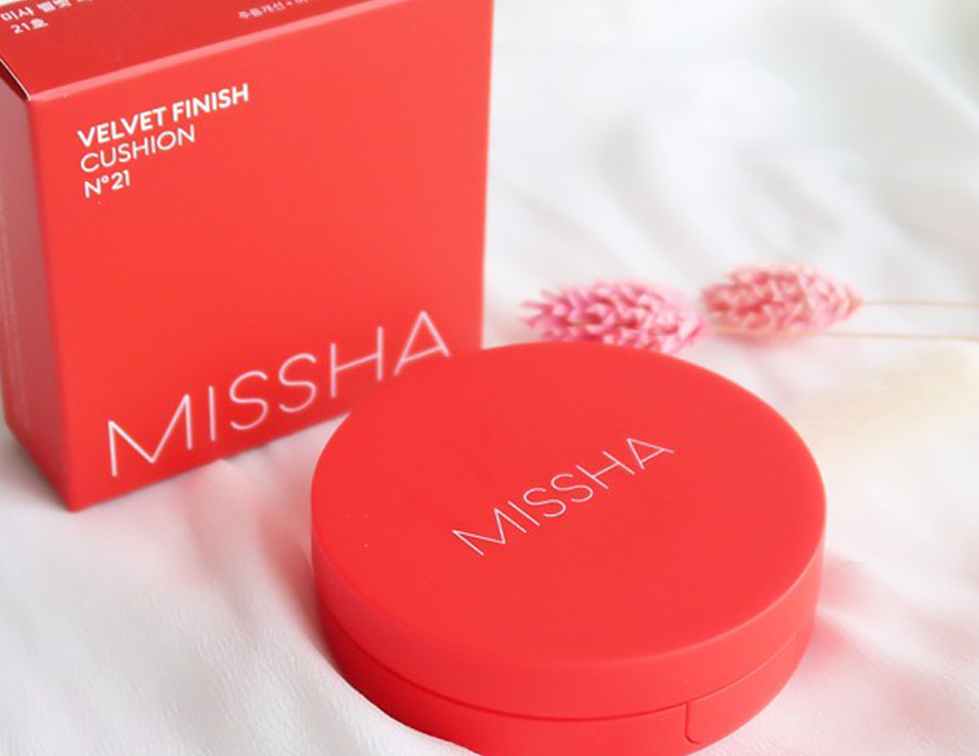 MISSHA Velvet Finish Cushion (SPF50+ PA+++) Кушон Бархатный финиш, №21, 15 г