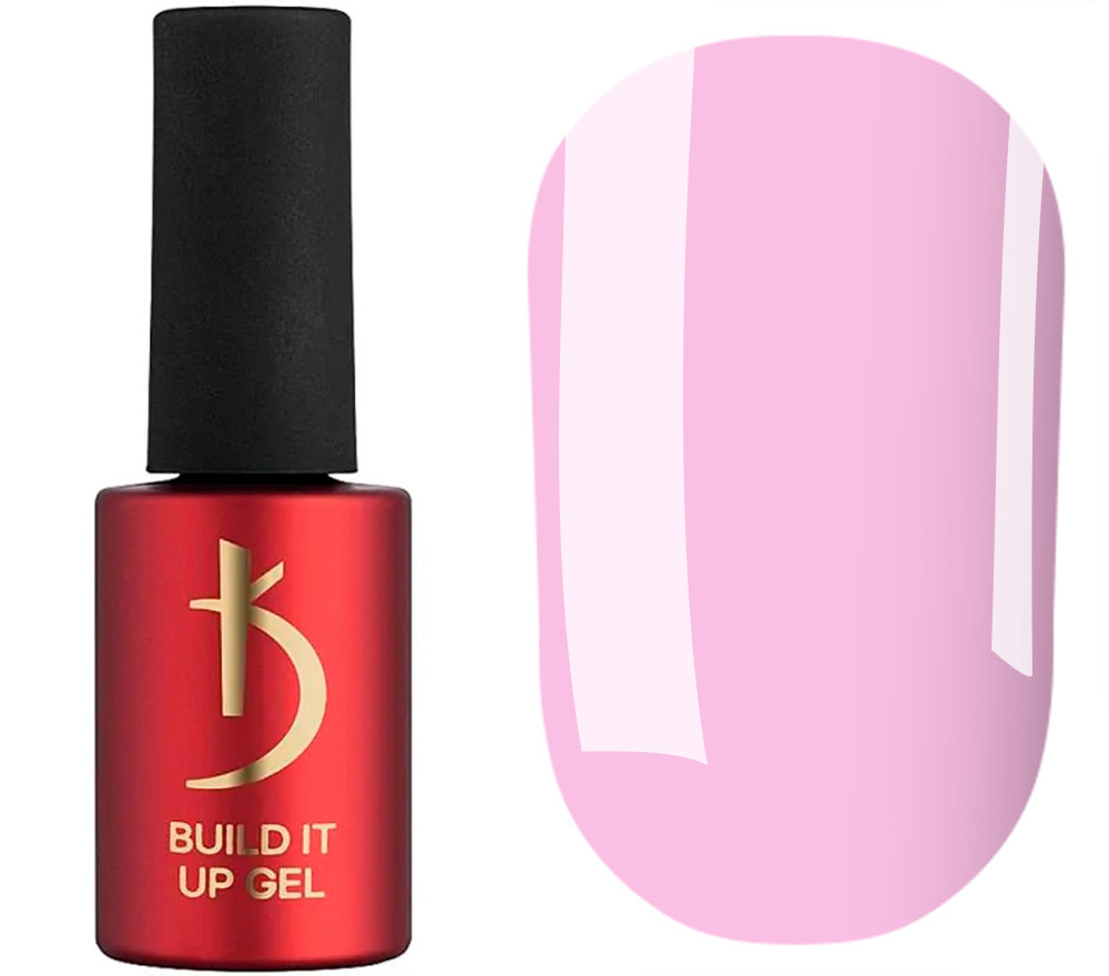 Kodi Professional Моделирующий гель с кисточкой Build It Up Gel Mauve Pink, 15 мл