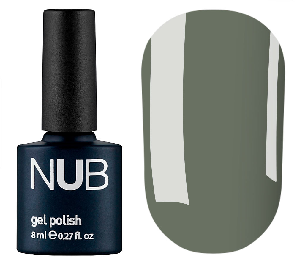 NUB 126 Skyscrapers Jungle gel varnish (marsh, enamel), 8 ml