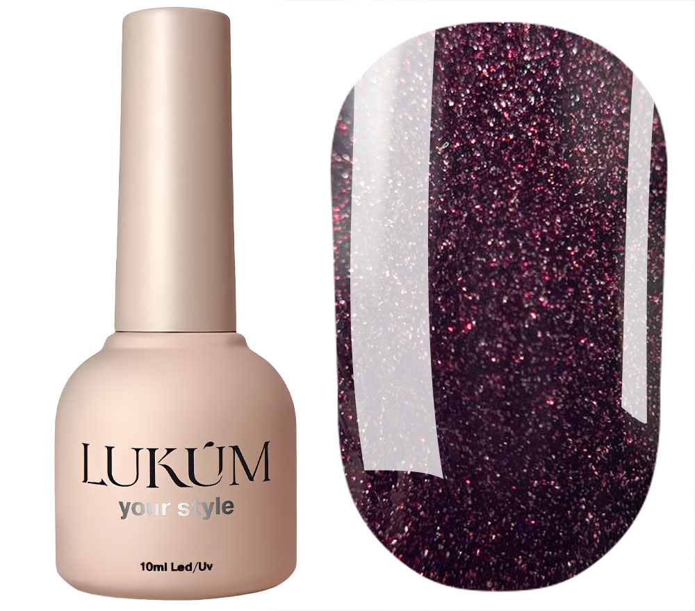 Lukum Гель-лак для ногтей Plum Cat 02, 10 мл
