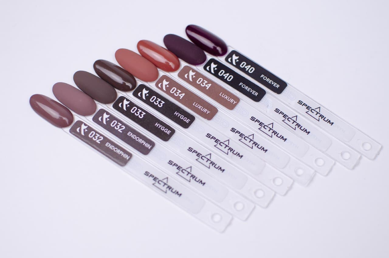 FOX Spectrum gel varnish No. 032 (light brown, enamel), 7 ml