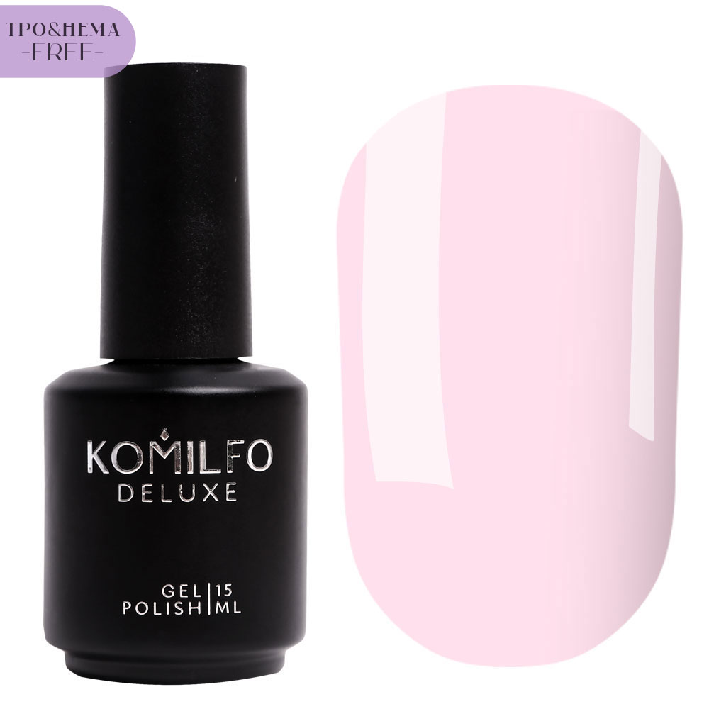 Gel varnish Komilfo DeLuxe Termo C003 (light brown, when heated - bright light green), 8 ml