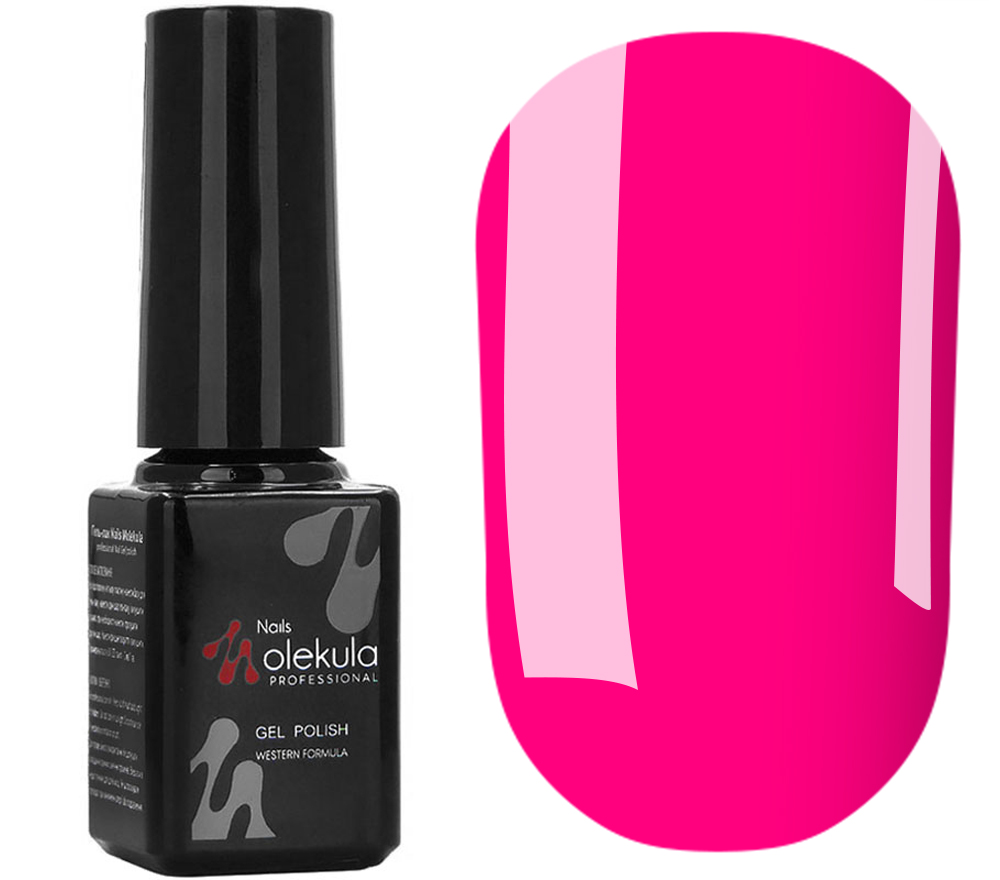 Gel polish Molekula №013, (hot pink, enamel), 6 ml