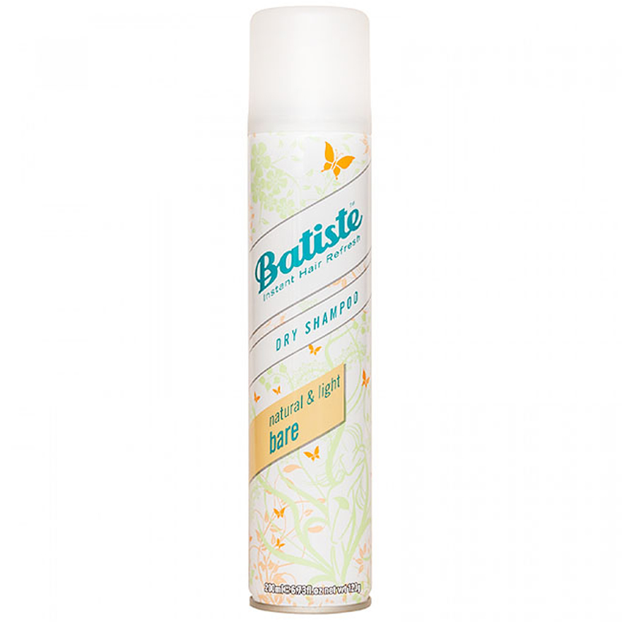 Batiste dry shampoo Natural&Light Bare - сухий шампунь, 200 мл Batiste dry shampoo Natural&Light Bare - сухий шампунь, 200 мл